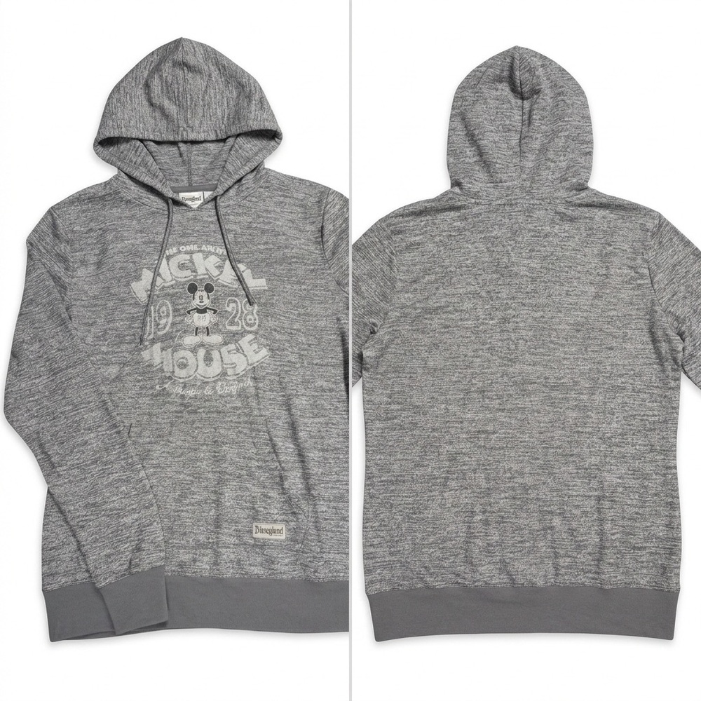 Disney Women's Heather Gray Mickey Hoodie - Picture 4 of 6
